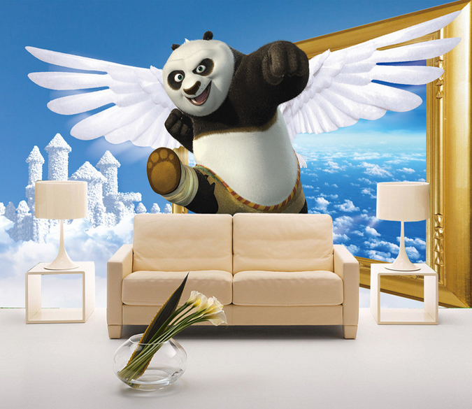 Flying Panda Wallpaper AJ Wallpaper 