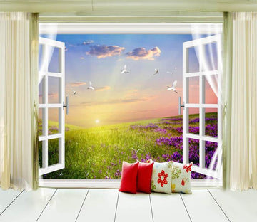 Beautiful Window Landscape Wallpaper AJ Wallpaper 2 