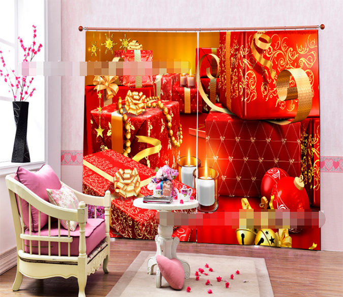 3D Many Gifts 2034 Curtains Drapes Wallpaper AJ Wallpaper 