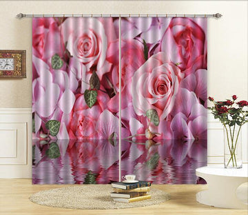 3D Dense Flowers 22 Curtains Drapes Wallpaper AJ Wallpaper 