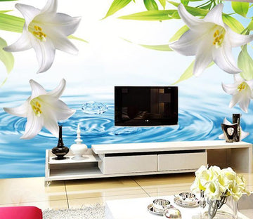 3D Lily River 029 Wallpaper AJ Wallpaper 