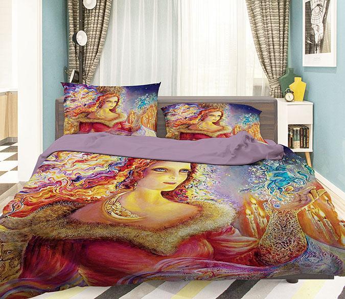 3D Magic Queen 281 Bed Pillowcases Quilt Wallpaper AJ Wallpaper 