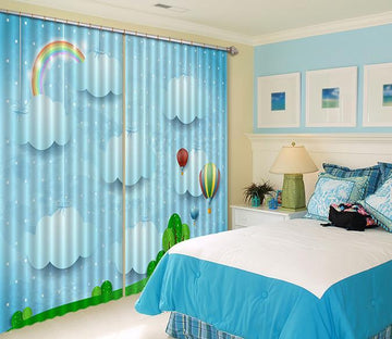 3D Hanging Clouds 534 Curtains Drapes Wallpaper AJ Wallpaper 