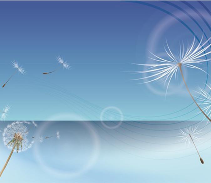 Flying Dandelions 1 Wallpaper AJ Wallpaper 