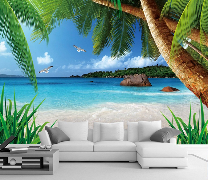 Beautiful Beach Landscape Wallpaper AJ Wallpaper 