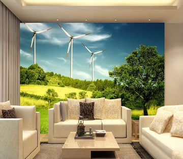 3D Windmill Grass 588 Wallpaper AJ Wallpaper 