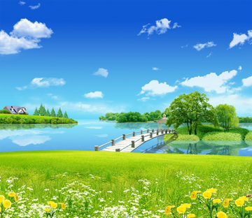 Lake Scenery Wallpaper AJ Wallpaper 