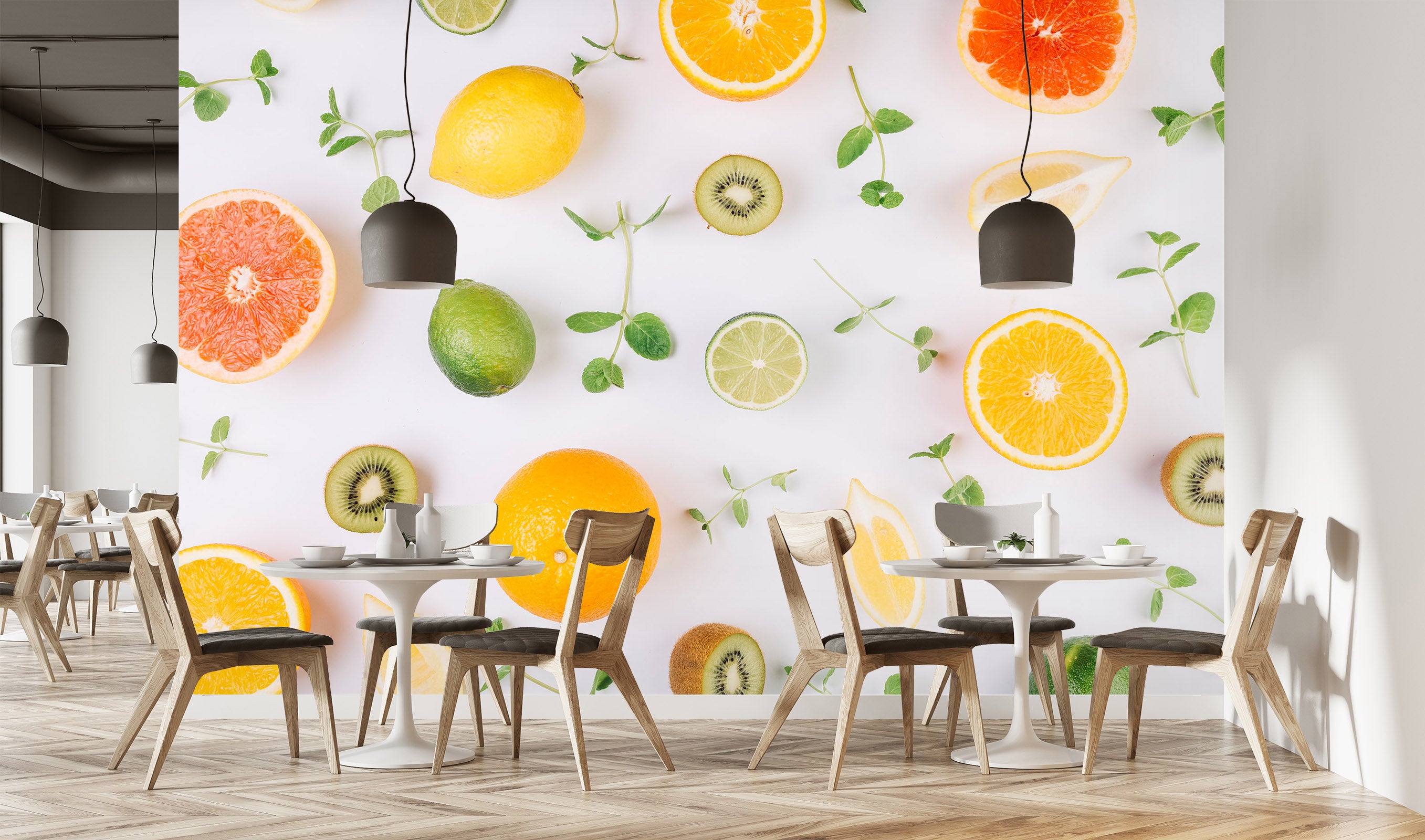 3D Colored Fruits 1405 Wall Murals