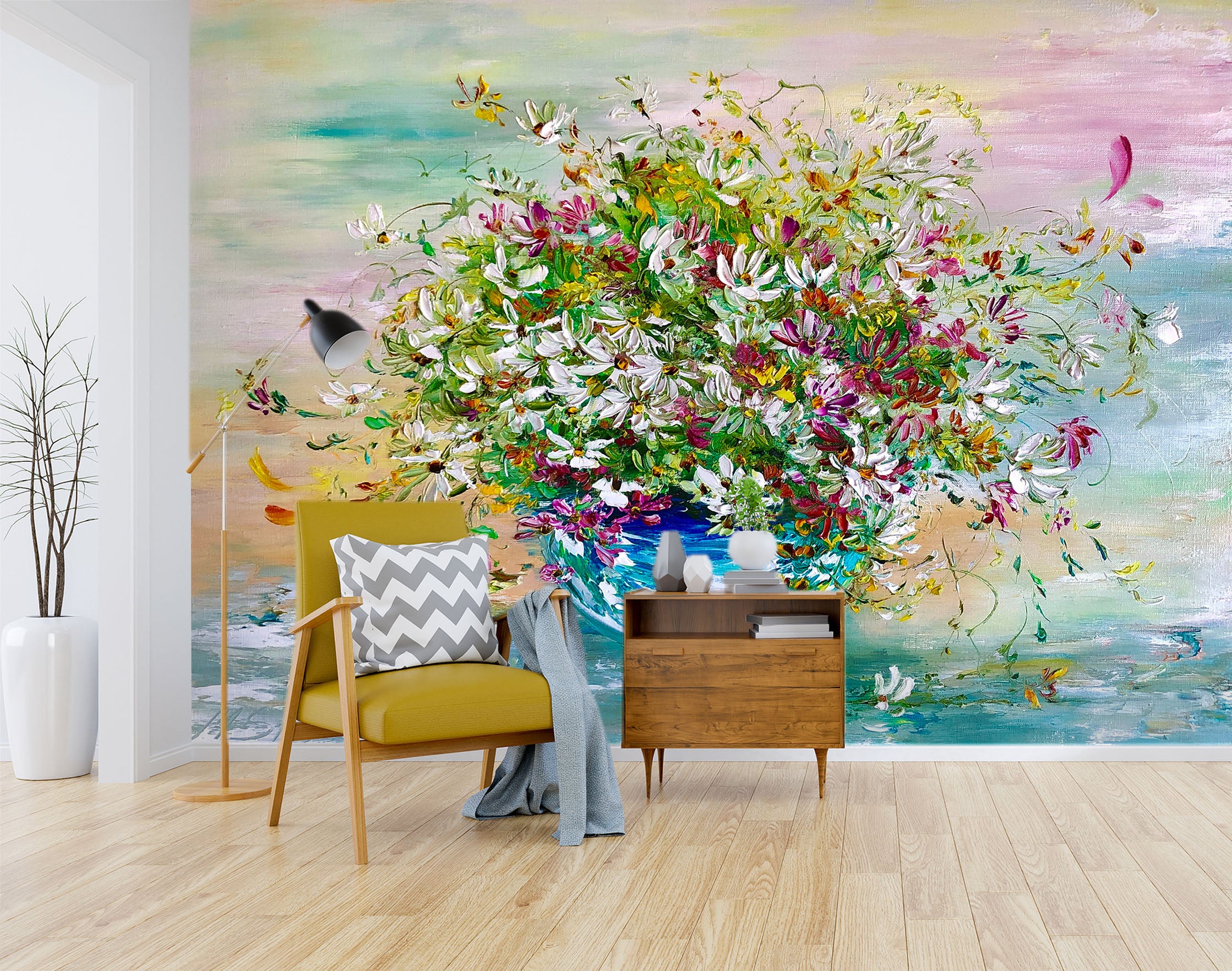 3D Beautiful Bouquet 229 Skromova Marina Wall Mural Wall Murals