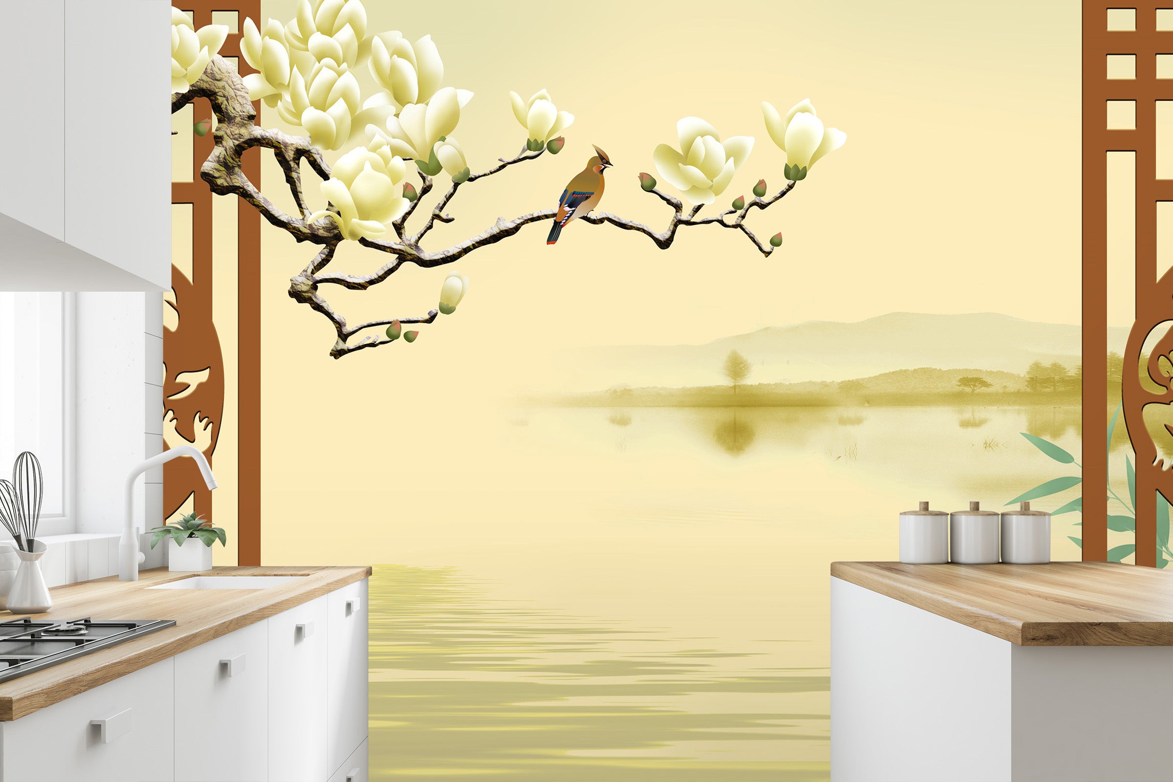 3D Spring Flowers 1613 Wall Murals