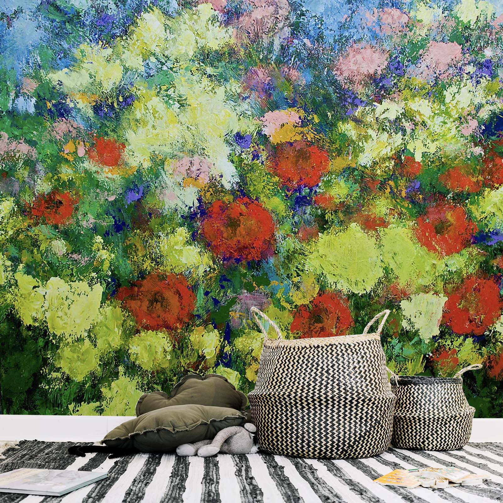 3D Garden Shower 108 Allan P. Friedlander Wall Mural Wall Murals