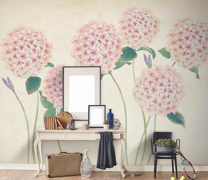 3D Chinese Flower WG720 Wall Murals