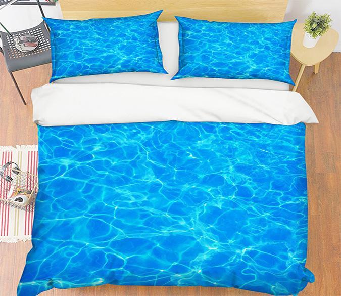 3D Water Wave 206 Bed Pillowcases Quilt Wallpaper AJ Wallpaper 