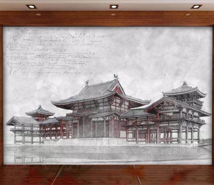 3D Grand Palace WG850 Wall Murals