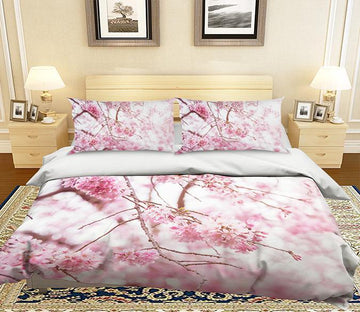 3D Pink Flower 234 Bed Pillowcases Quilt Wallpaper AJ Wallpaper 