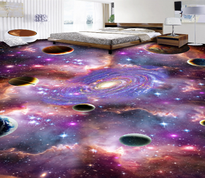 3D Planetary Vortex 359 Floor Mural Wallpaper AJ Wallpaper 2 