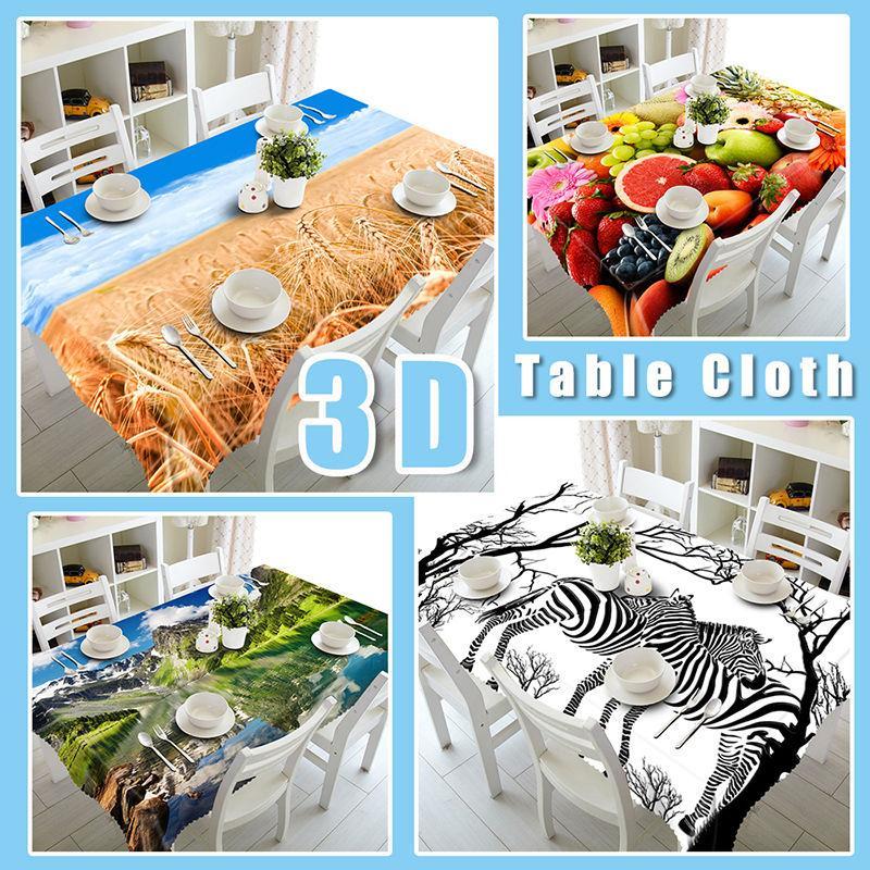 3D Seaside Pavilions 1249 Tablecloths Wallpaper AJ Wallpaper 