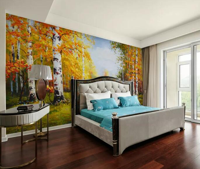 3D Autumn Maple WG1110 Wall Murals