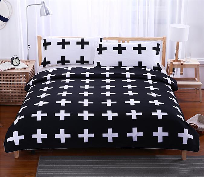 3D Black Cross 179 Bed Pillowcases Quilt Wallpaper AJ Wallpaper 