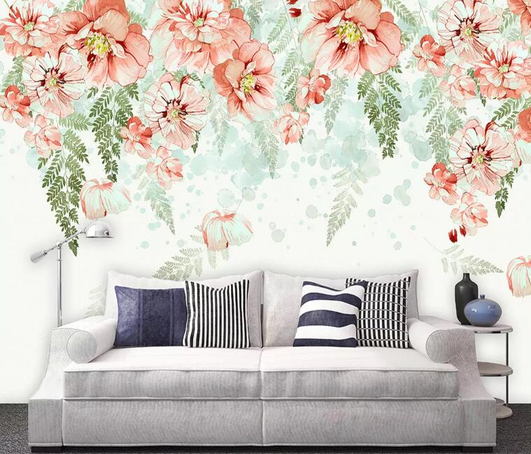 3D Rich Flower WG501 Wall Murals