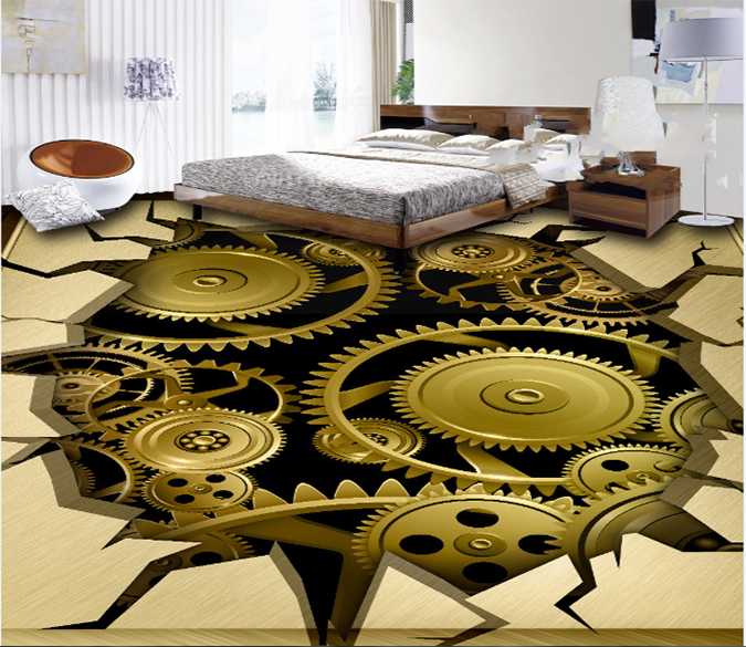 3D Runnere 018 Floor Mural Wallpaper AJ Wallpaper 2 