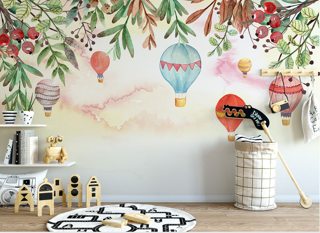 3D Color Balloon WG032 Wall Murals