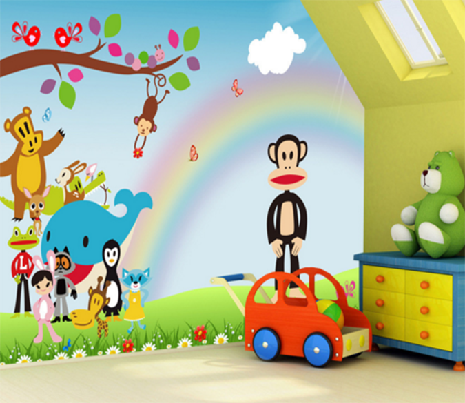 3D Cute Rainbow 137 Wallpaper AJ Wallpaper 