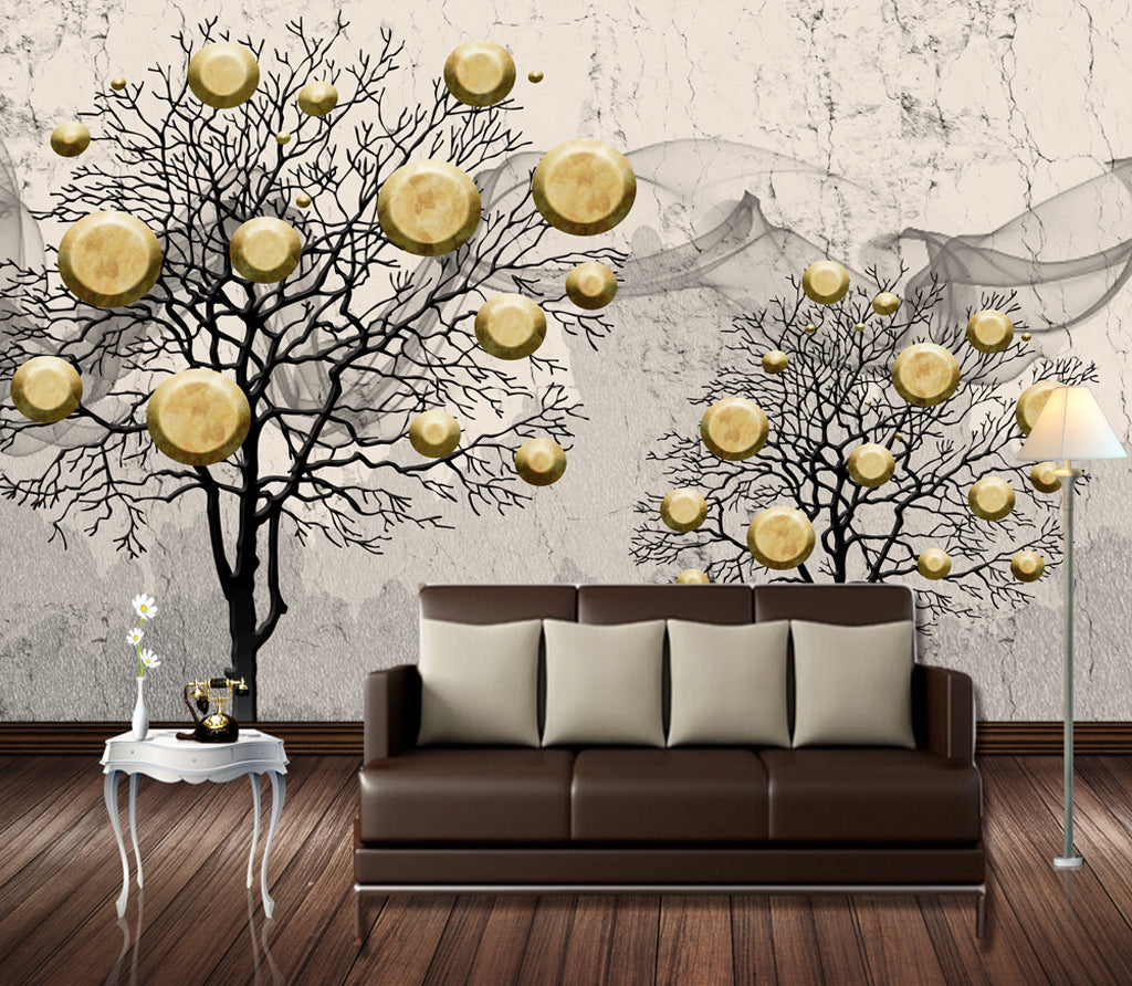 3D Decorative Tree WG360 Wall Murals