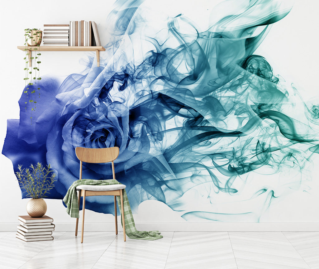 3D Blue Rose WG294 Wall Murals