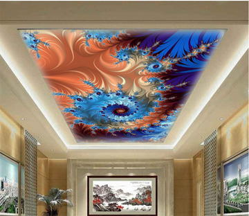 Blue Color Center Vortex 276 Wallpaper AJ Wallpaper 
