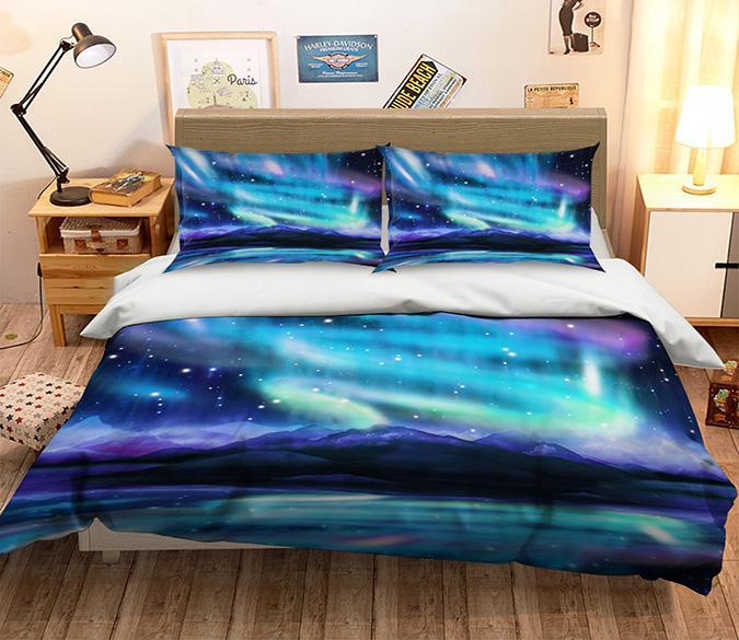 3D Aurora Stars 188 Bed Pillowcases Quilt Wallpaper AJ Wallpaper 