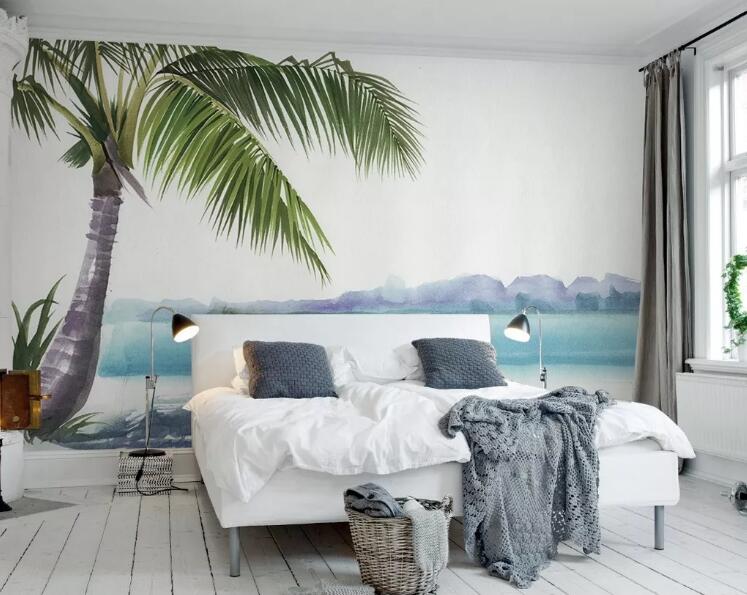 3D Coconut Tree WG576 Wall Murals