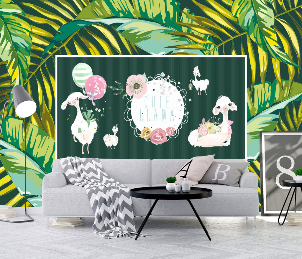 3D Cute Animal WC026 Wall Murals