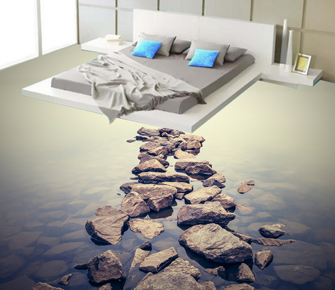 3D Gravel 178 Floor Mural Wallpaper AJ Wallpaper 2 