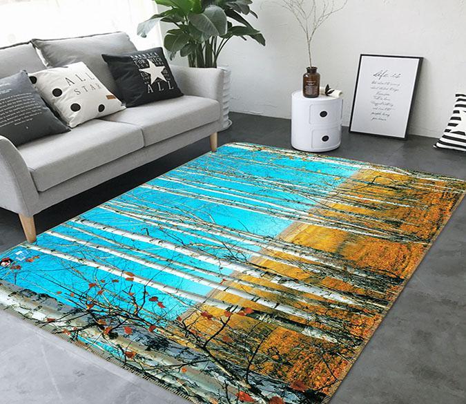 3D Dead Tree 484 Non Slip Rug Mat Mat AJ Creativity Home 