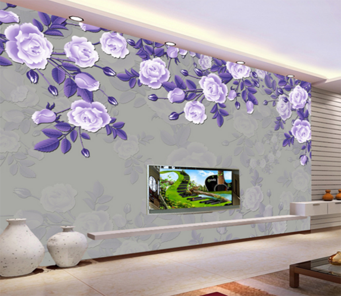 3D Fragrance Rose 241 Wallpaper AJ Wallpaper 