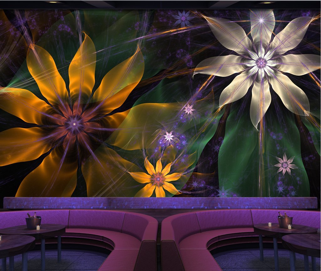 3D Flower 171 Wall Murals Wallpaper AJ Wallpaper 2 