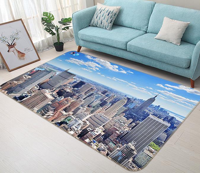 3D City Building 609 Non Slip Rug Mat Mat AJ Creativity Home 