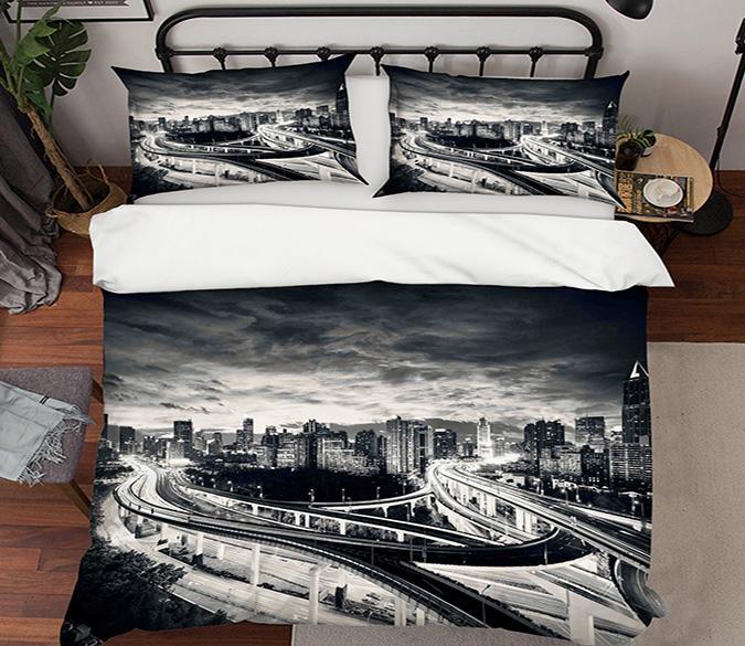 3D Night City 169 Bed Pillowcases Quilt Wallpaper AJ Wallpaper 