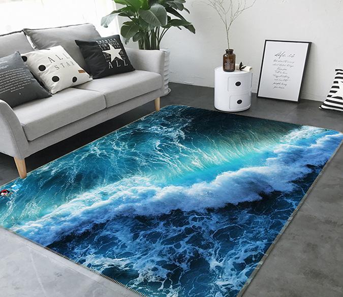 3D Fierce Surf 573 Non Slip Rug Mat Mat AJ Creativity Home 