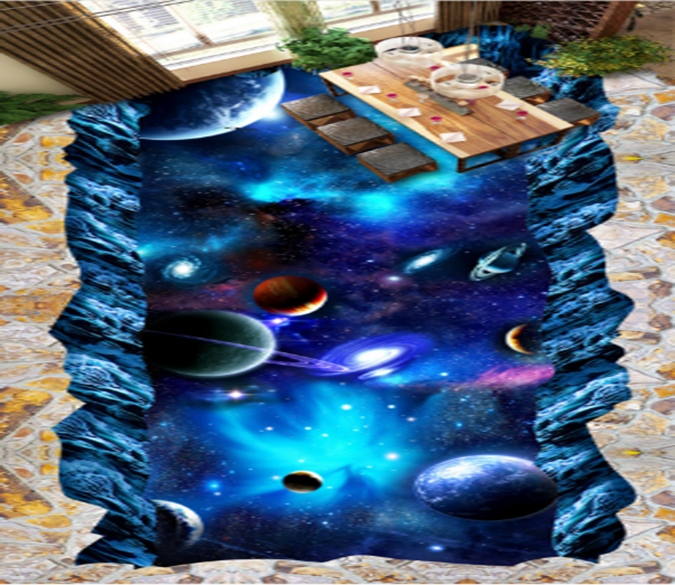 3D Planet 358 Floor Mural Wallpaper AJ Wallpaper 2 