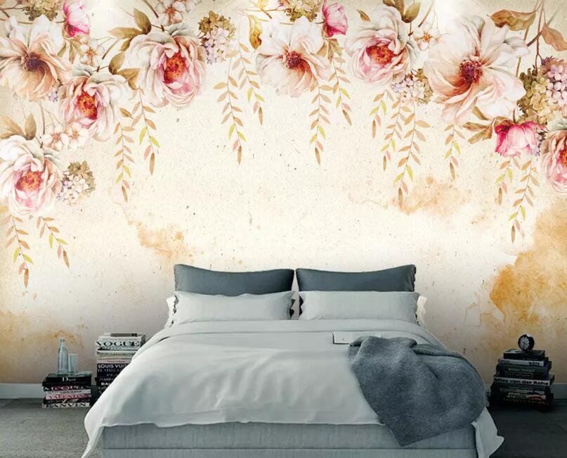 3D Flower Leaf WG788 Wall Murals