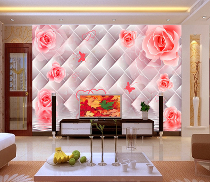 3D Love Flower 776 Wallpaper AJ Wallpaper 