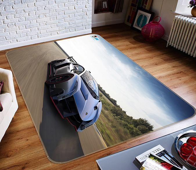 3D Sports Car 216 Non Slip Rug Mat Mat AJ Creativity Home 