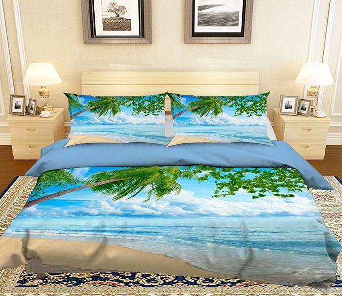 3D Calm Sea 101 Bed Pillowcases Quilt Wallpaper AJ Wallpaper 