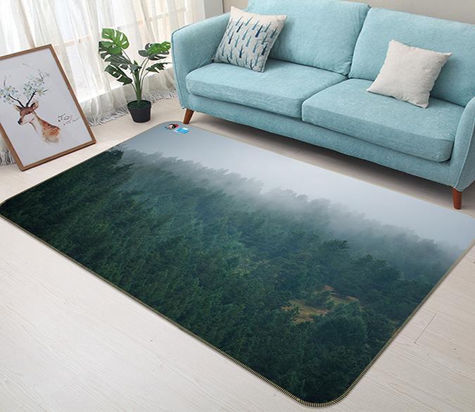 3D Birch Forest 328 Non Slip Rug Mat Mat AJ Creativity Home 