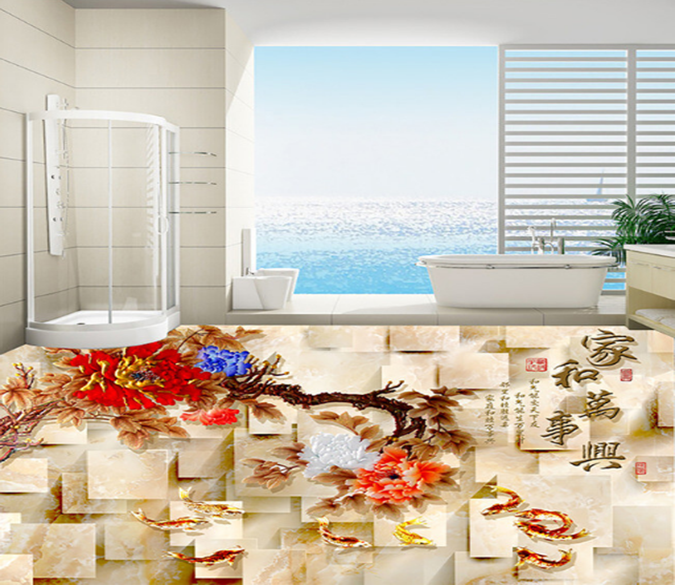 3D Smelling 248 Floor Mural Wallpaper AJ Wallpaper 2 