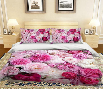 3D Flower Sea 226 Bed Pillowcases Quilt Wallpaper AJ Wallpaper 