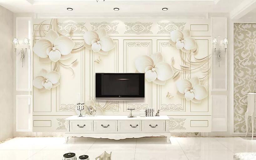 3D Pearl Pattern WG628 Wall Murals