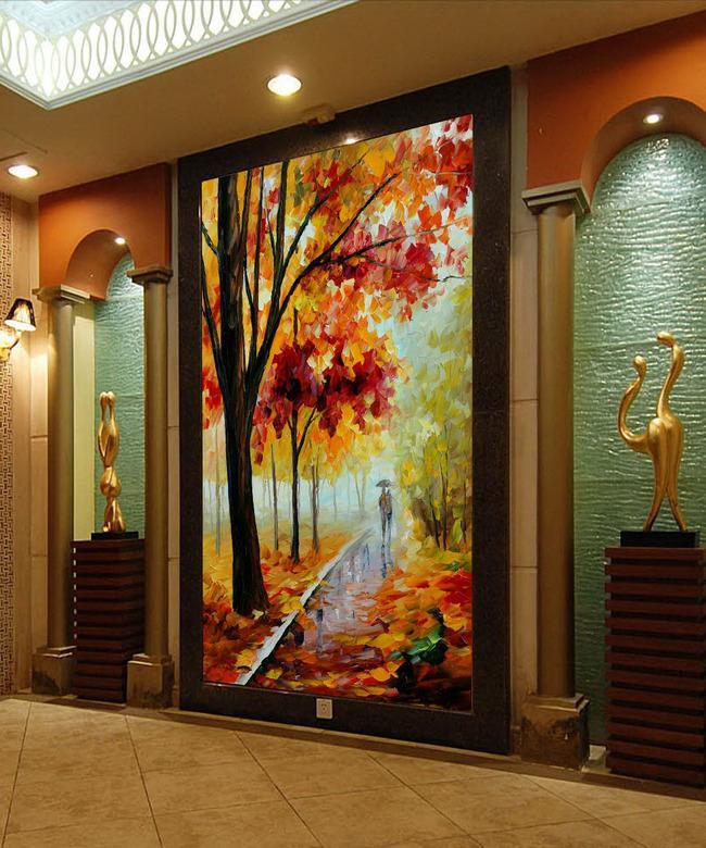 3D Fallen Leaves 639 Wall Murals Wallpaper AJ Wallpaper 2 